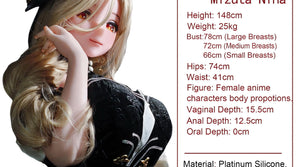 Mizuta Nina Sexdocka (Elsa Babe 148cm AHR019 Silikon)