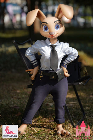 Judy the Rabbit Sexdocka (Dolls Castle 120cm C-Kupa Silikon) Rabbite