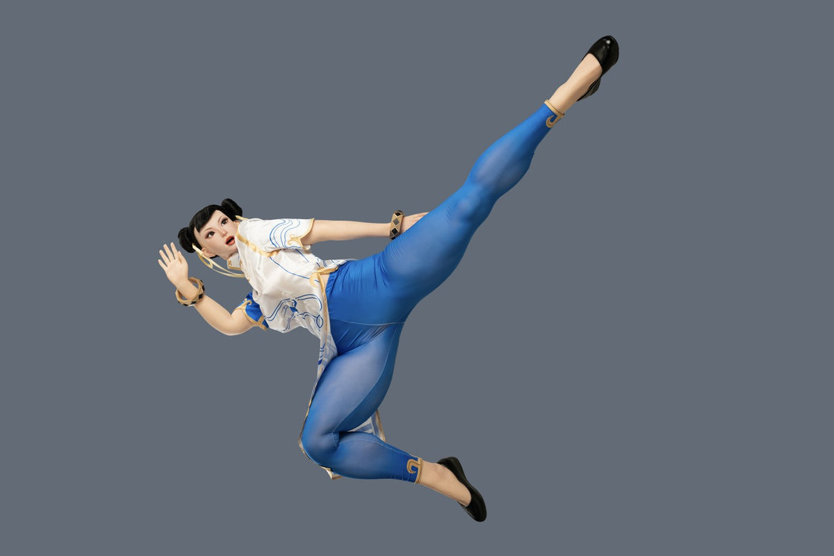Lalka seksu Chun Li (Game Lady 169cm F-cup Nr 47-1 Silikon)