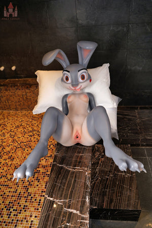 Judy The Rabbit Sex Doll (Dolls Castle 168 cm a-cup Silikon)