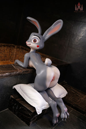 Judy The Rabbit Sex Doll (Dolls Castle 168 cm a-cup Silikon)