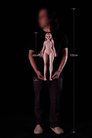 Hilary Sex Doll (Climax Doll Mini 60 cm a-cup Silikon)