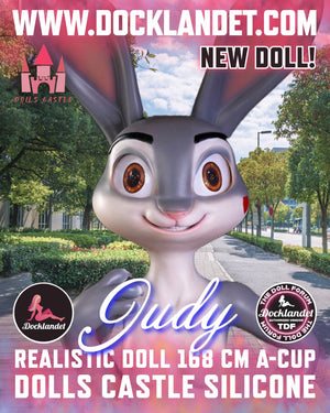 Judy The Rabbit Sex Doll (Dolls Castle 168 cm a-cup Silikon)