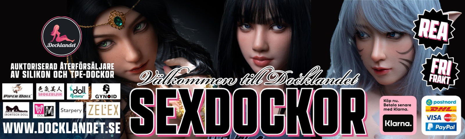 Köp sexdockor med Klarna. Betala efter att du mottagit varan eller dela upp ditt köp i upp till 36 månader.