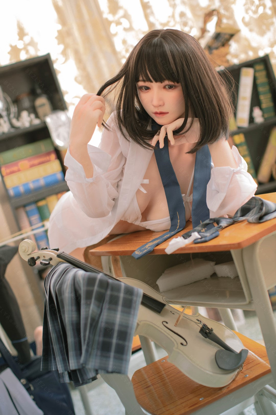 Lalka seksu Platycodon (Bezlya Doll 160cm C-cup 2.1 Silikon)