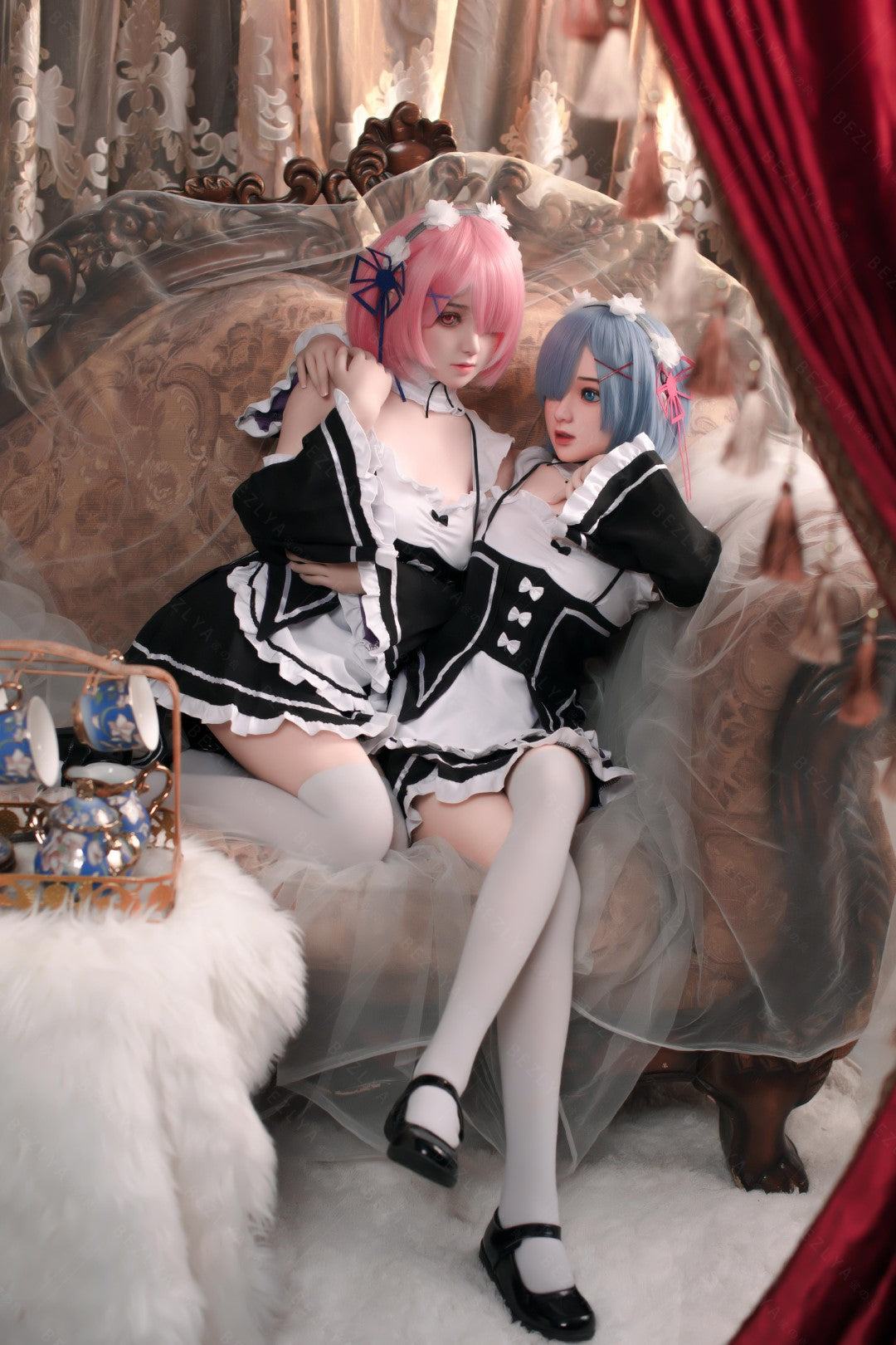 Lalka seksu w ramce (Bezlya Doll 149cm D-cup 2.0 TPE + silikon)