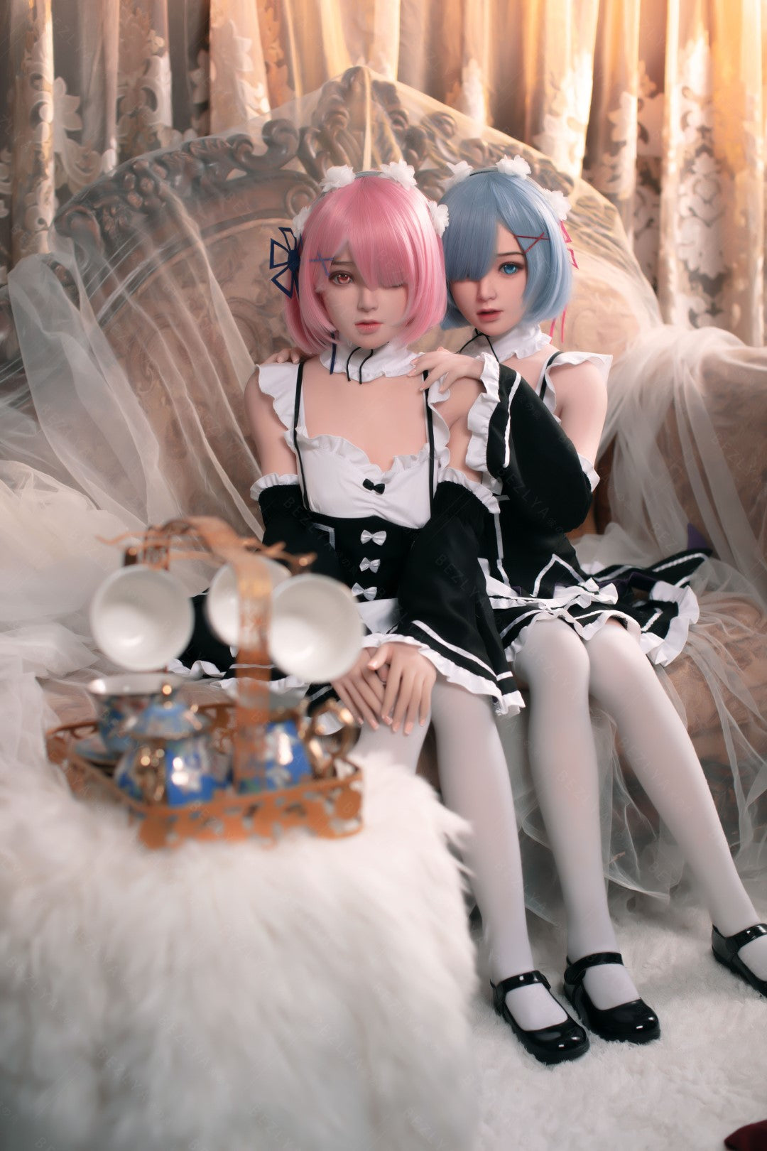 Lalka seksu w ramce (Bezlya Doll 149cm D-cup 2.0 TPE + silikon)