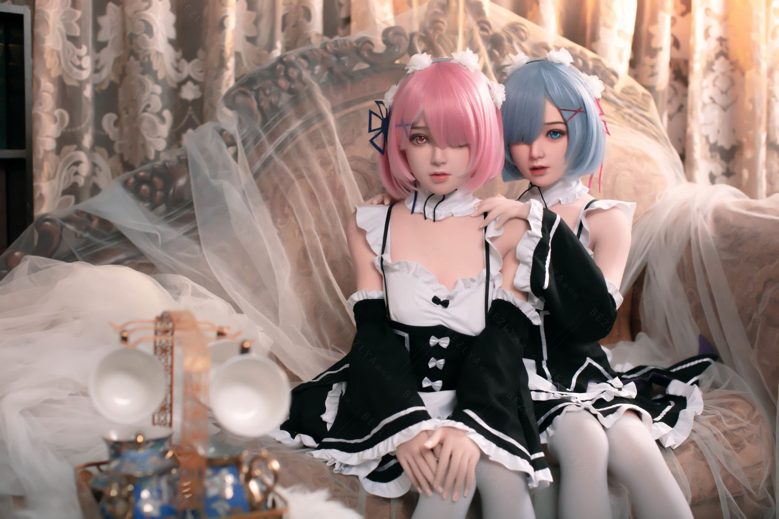 Lalka seksu w ramce (Bezlya Doll 149cm D-cup 2.0 TPE + silikon)