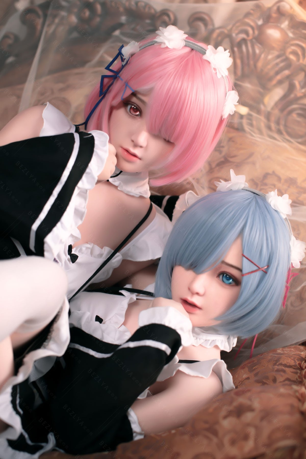 Lalka seksu w ramce (Bezlya Doll 149cm D-cup 2.0 TPE + silikon)