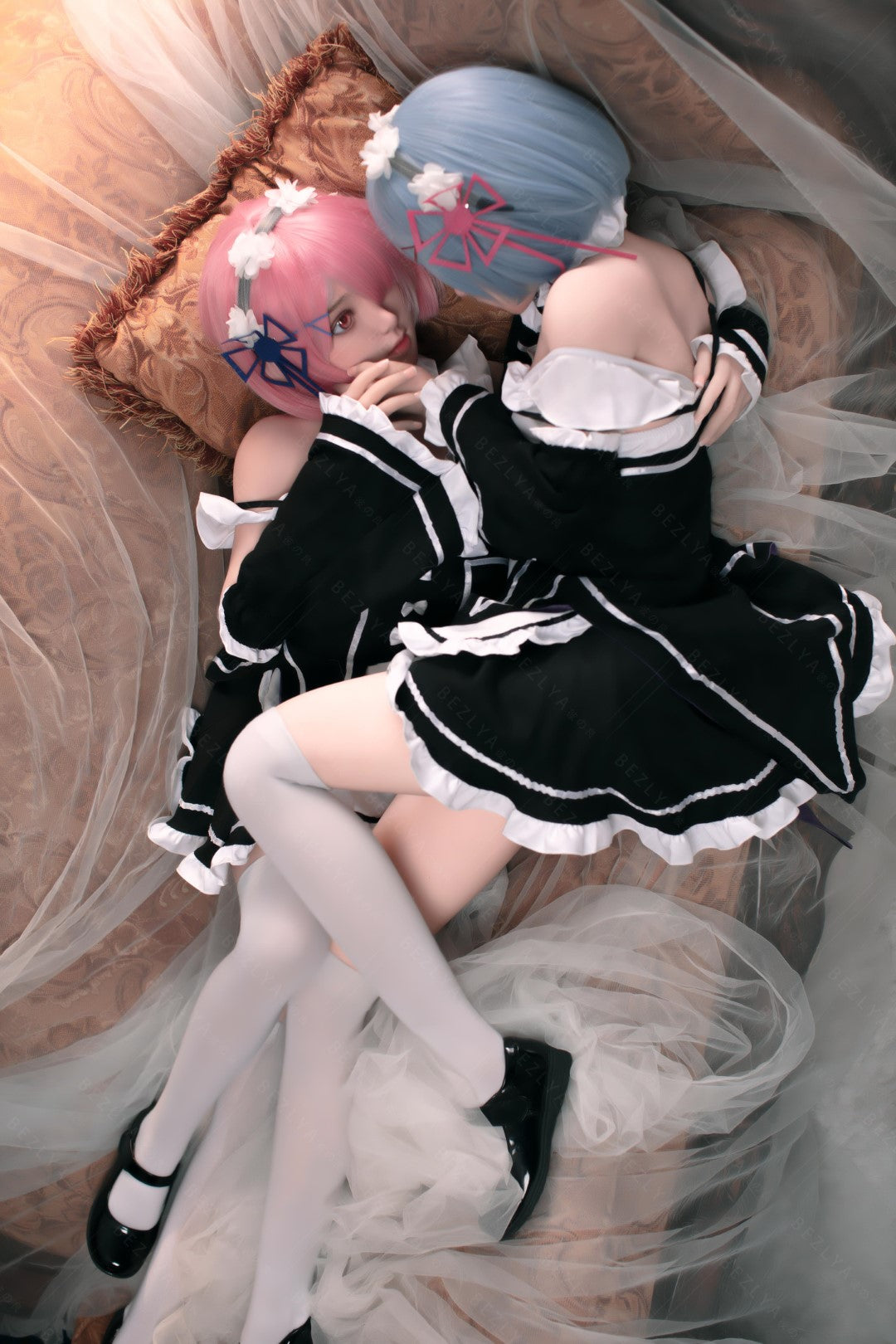 Lalka seksu w ramce (Bezlya Doll 149cm D-cup 2.0 TPE + silikon)