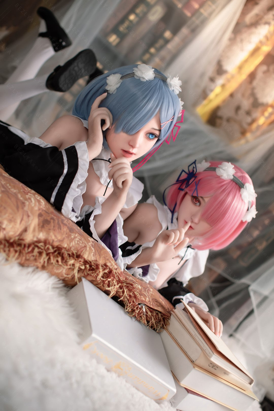 Lalka seksu w ramce (Bezlya Doll 149cm D-cup 2.0 TPE + silikon)