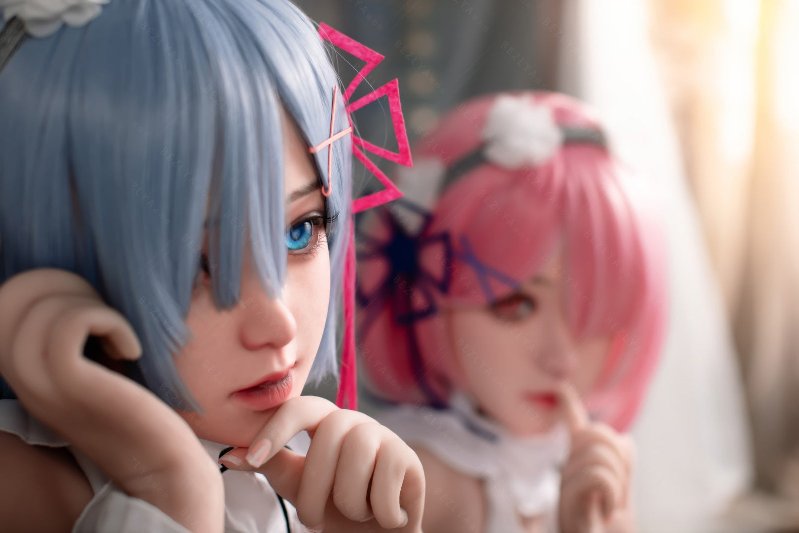 Lalka seksu w ramce (Bezlya Doll 149cm D-cup 2.0 TPE + silikon)