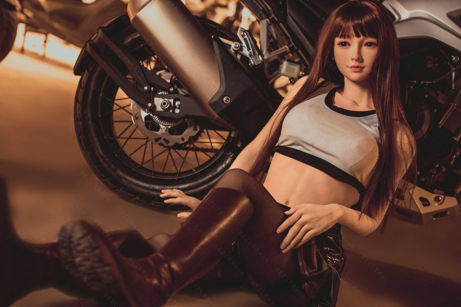 Holly Sex doll (Bezlya Doll 160cm C-cup 2.1 silicone)