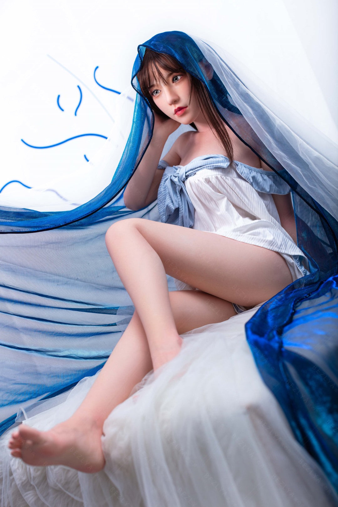 Iris Lalka seksualna (Bezlya Doll 150 cm B-cup 2.1 silikon)