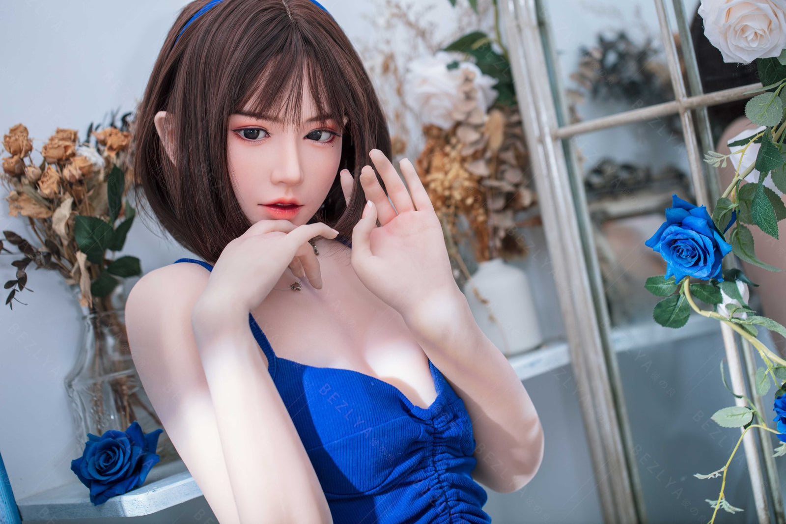 Lalka seksu Lagenaria (Bezlya Doll 155cm B-cup 2.0 TPE + silikon)