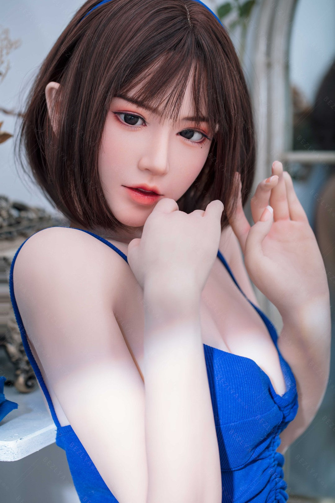 Lalka seksu Lagenaria (Bezlya Doll 155cm B-cup 2.0 TPE + silikon)
