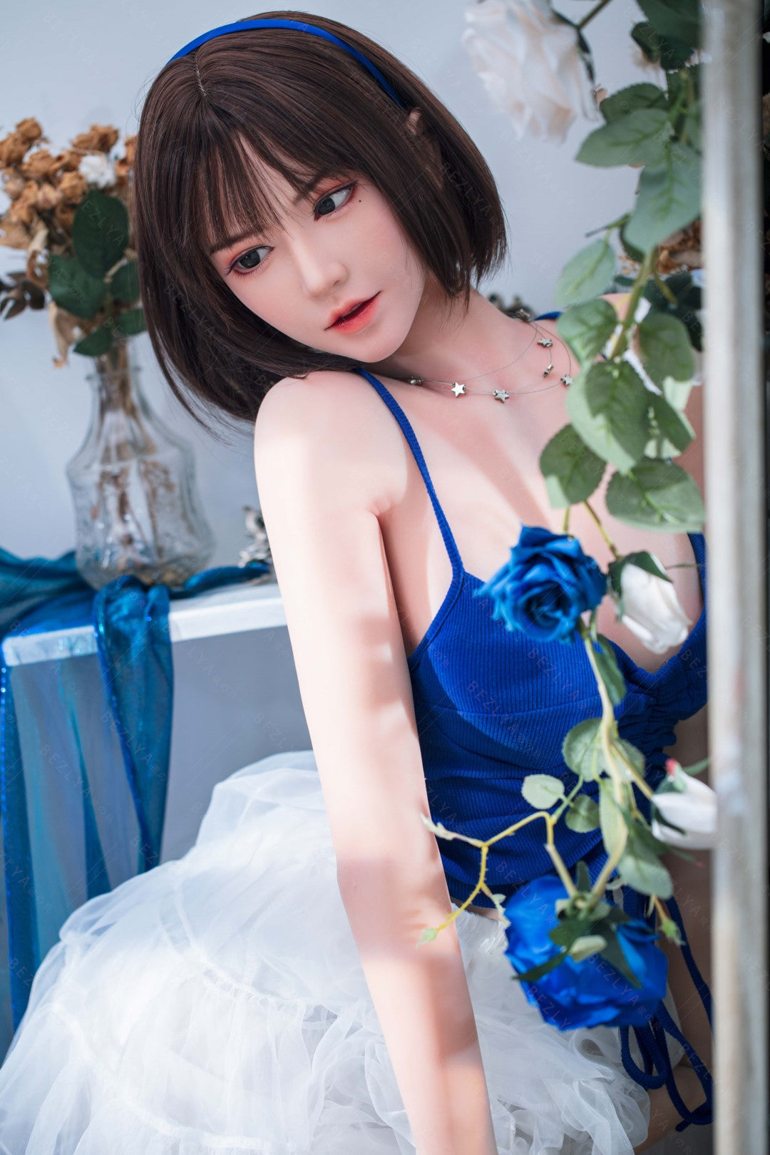 Lalka seksu Lagenaria (Bezlya Doll 155cm B-cup 2.0 TPE + silikon)