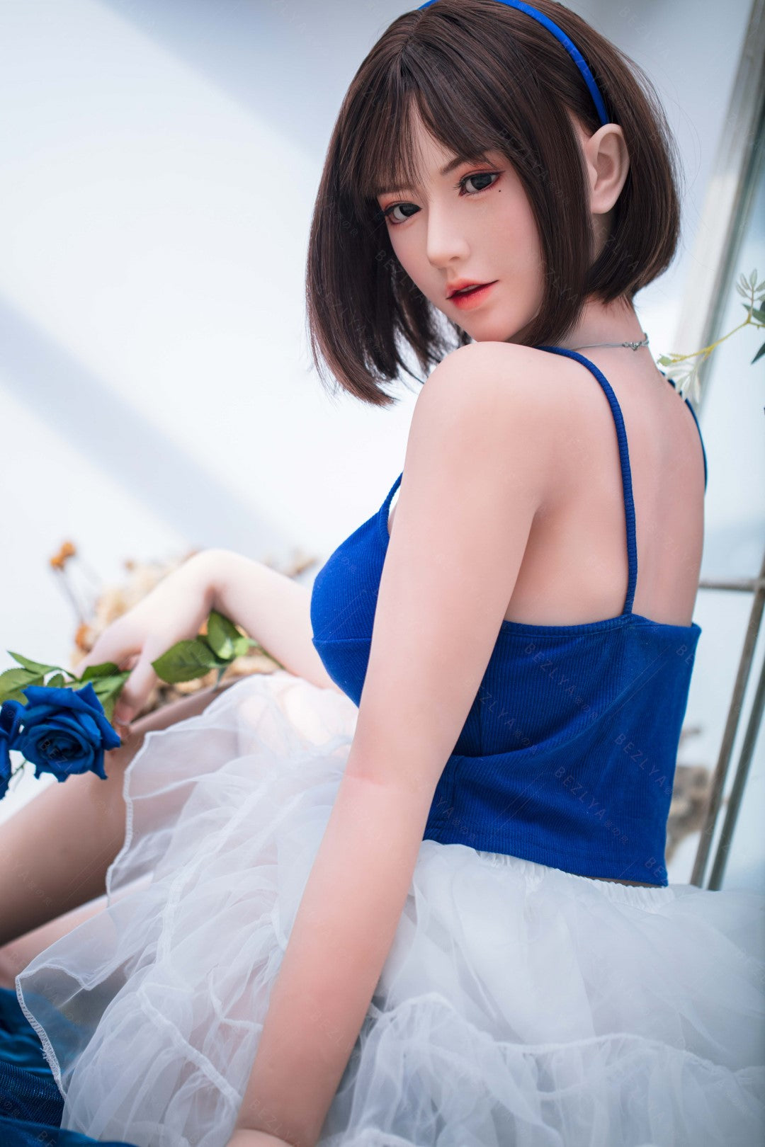 Lalka seksu Lagenaria (Bezlya Doll 155cm B-cup 2.0 TPE + silikon)