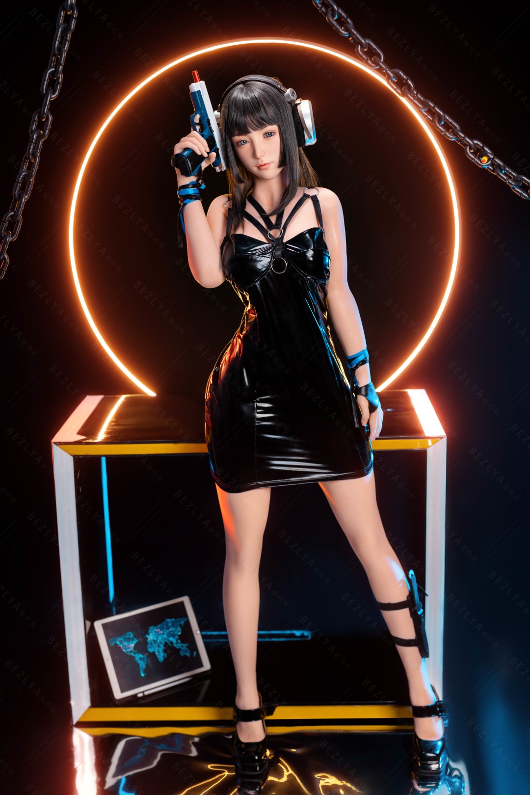 Lalka seksu Gardenia (Bezlya Doll 155cm E-cup Silikon 2,2CF)