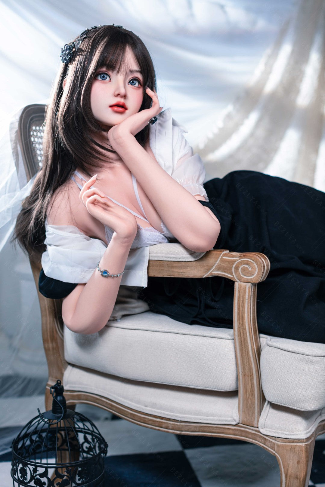 Lalka erotyczna Convallaria (Bezlya Doll 155cm B-cup 2.1 Silikon)