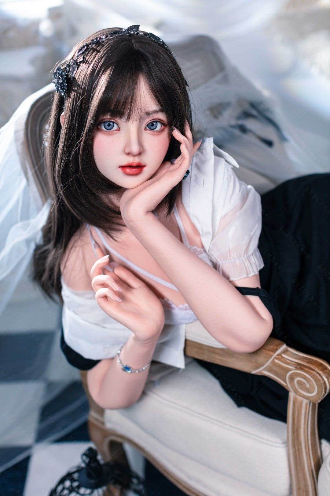 Lalka erotyczna Convallaria (Bezlya Doll 155cm B-cup 2.1 Silikon)