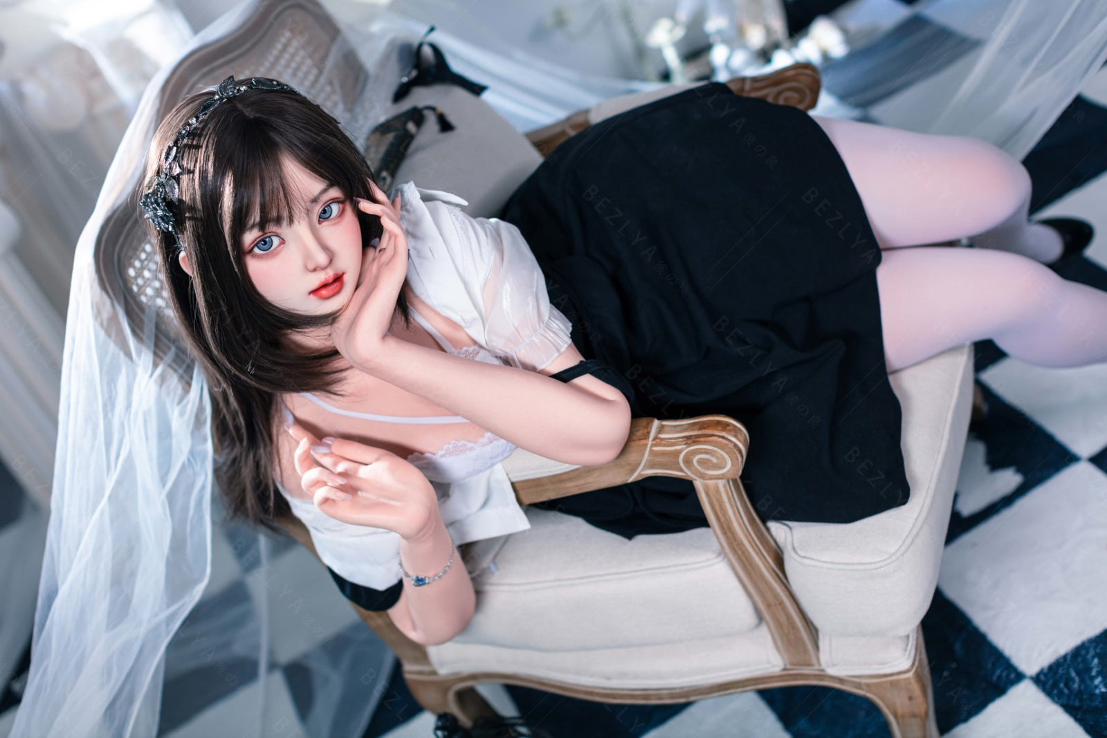 Lalka erotyczna Convallaria (Bezlya Doll 155cm B-cup 2.1 Silikon)