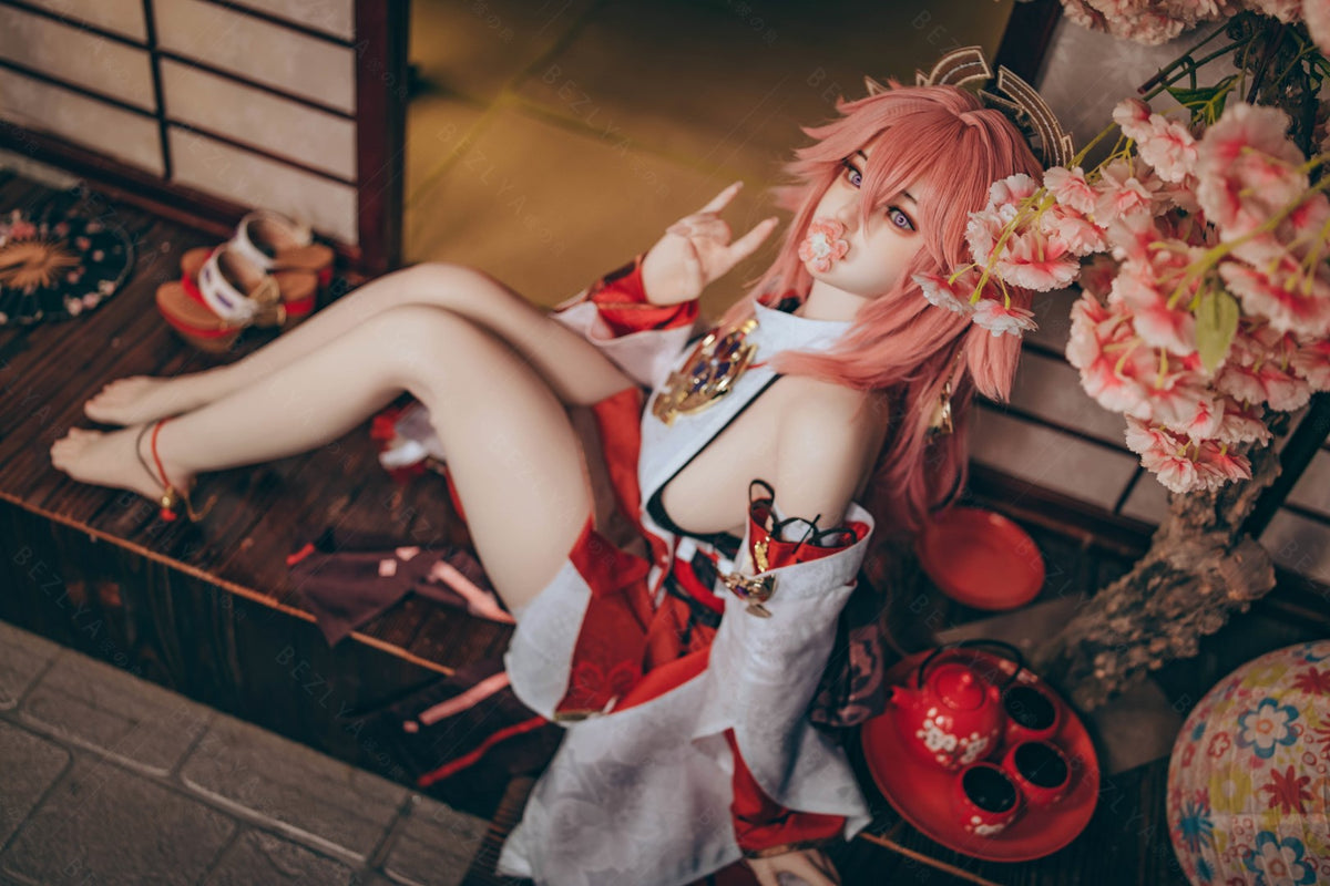 Yae Miko Sex doll (Bezlya Doll 155cm E-cup 2.2CF silicone)
