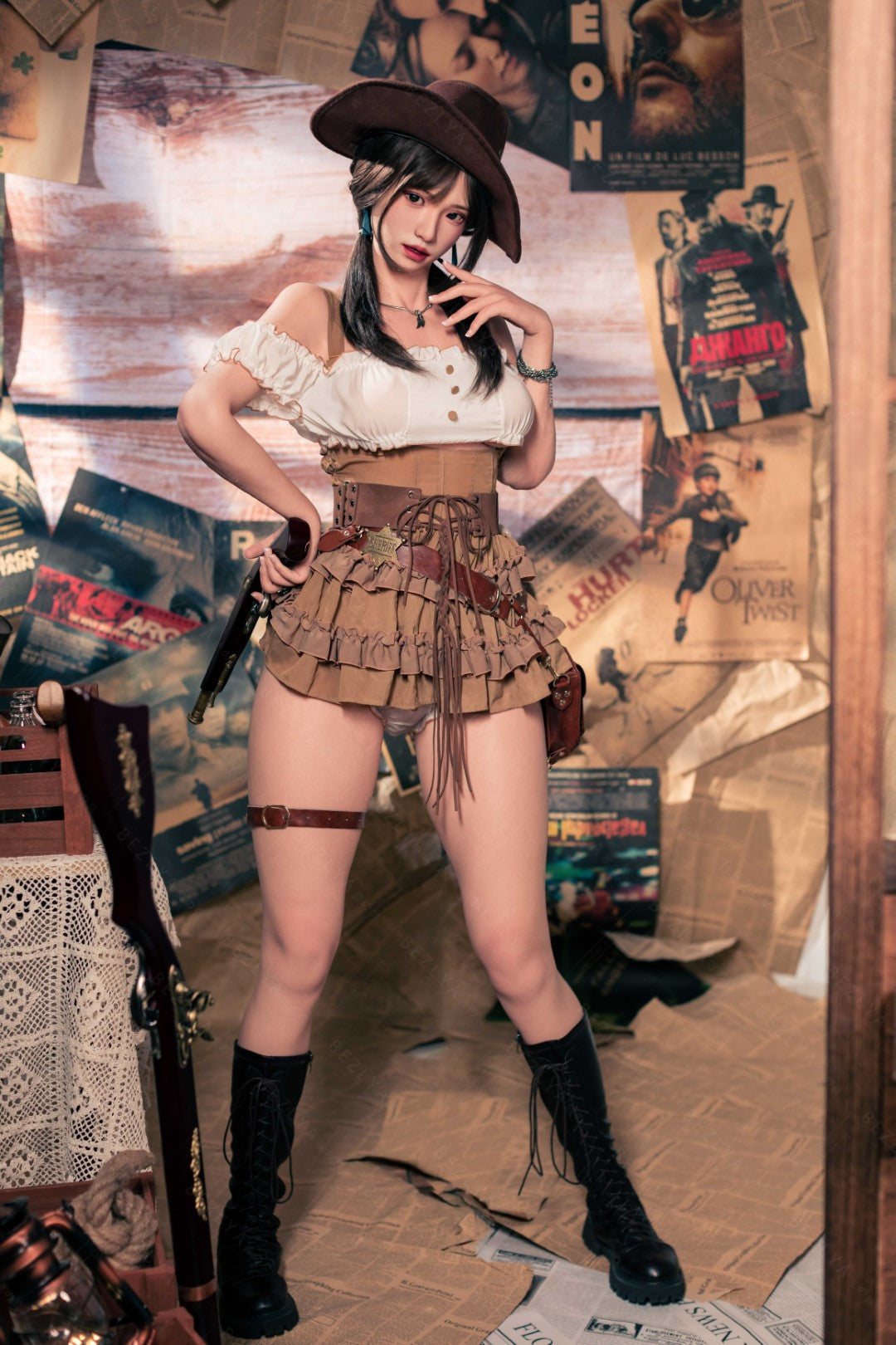 Lalka seksu Helianthus (Bezlya Doll 162cm C-cup 2,2U krzemu)