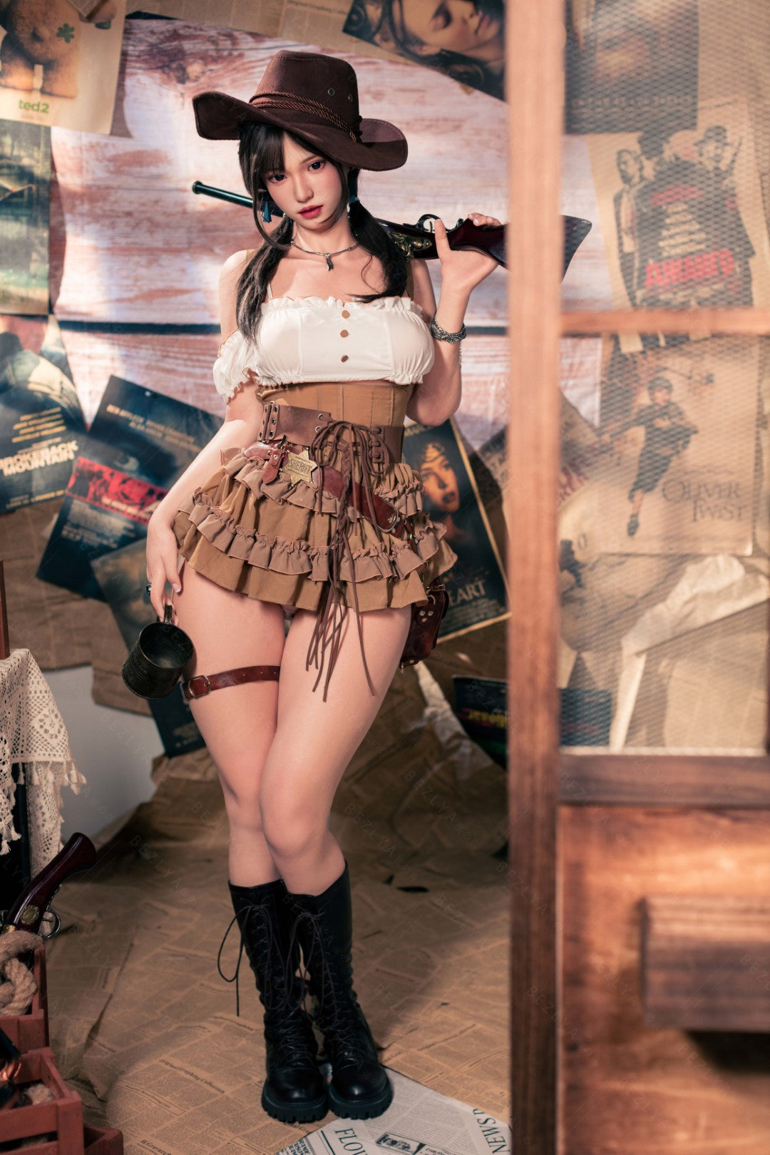 Lalka seksu Helianthus (Bezlya Doll 162cm C-cup 2,2U krzemu)