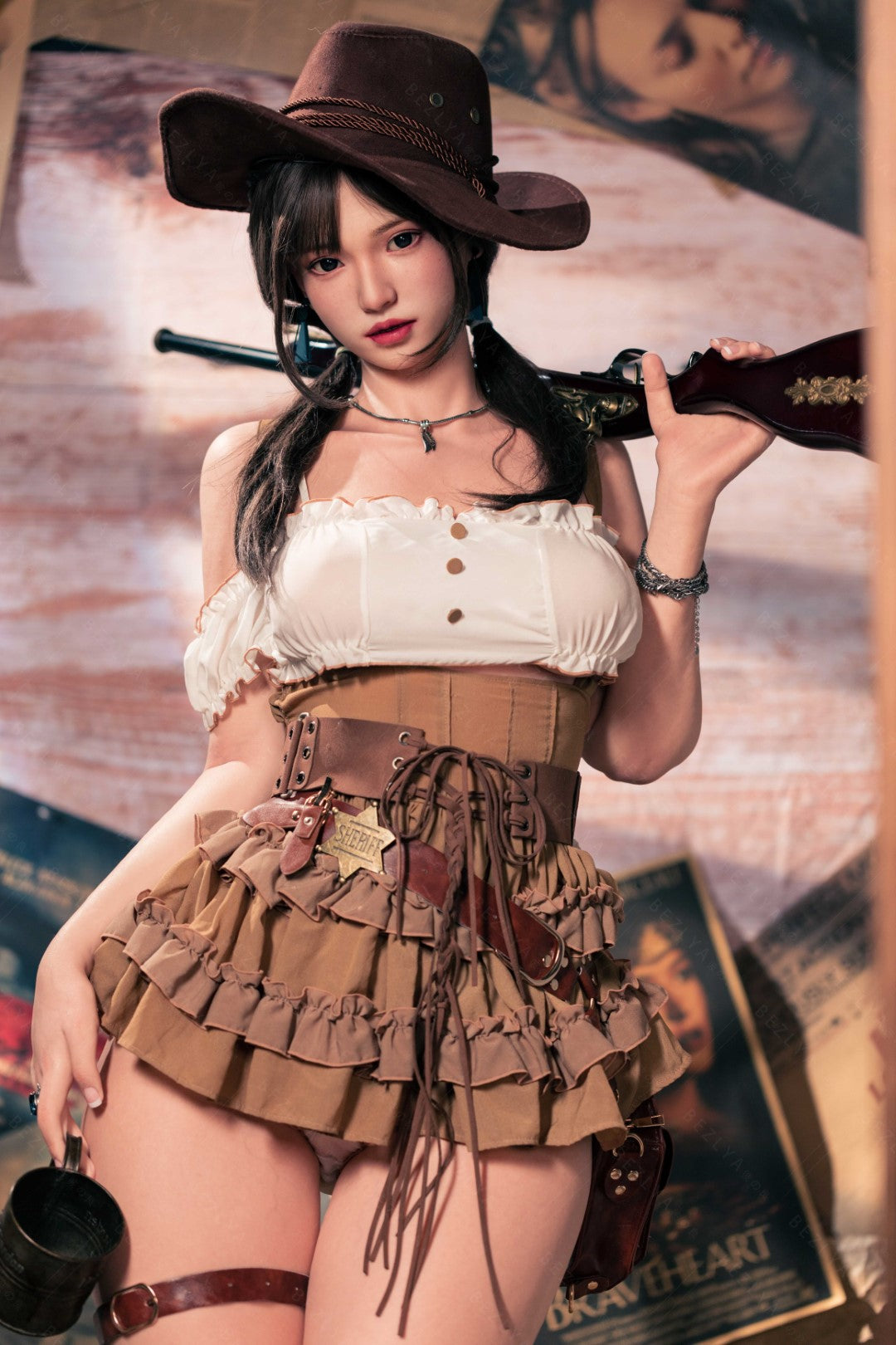 Lalka seksu Helianthus (Bezlya Doll 162cm C-cup 2,2U krzemu)