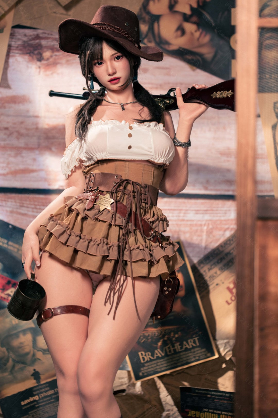 Lalka seksu Helianthus (Bezlya Doll 162cm C-cup 2,2U krzemu)