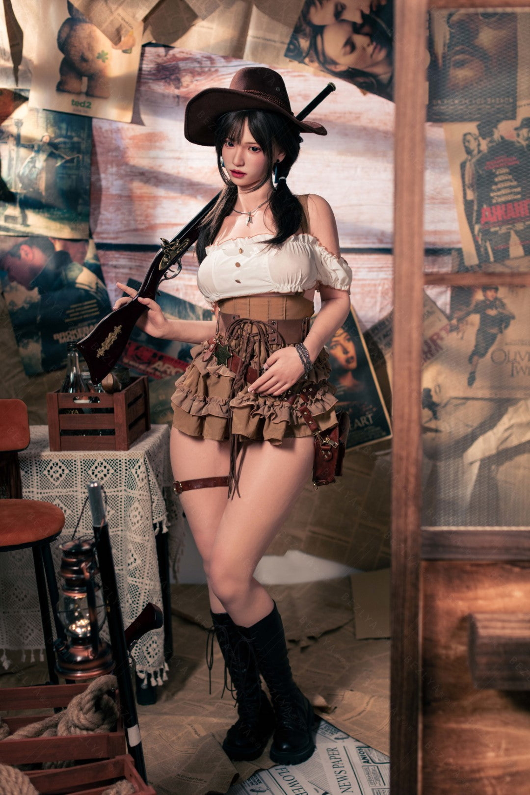 Lalka seksu Helianthus (Bezlya Doll 162cm C-cup 2,2U krzemu)