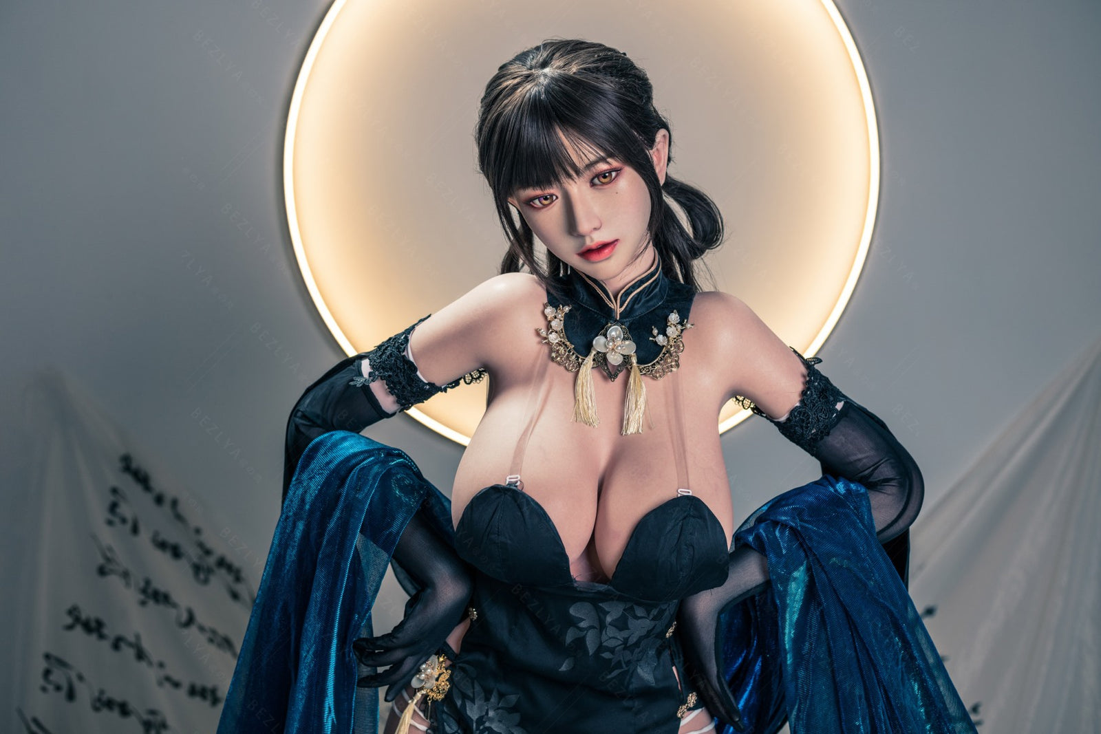 Lalka seksu Lagenaria (Bezlya Doll 155cm wys.-cup 2.1 Silikon)