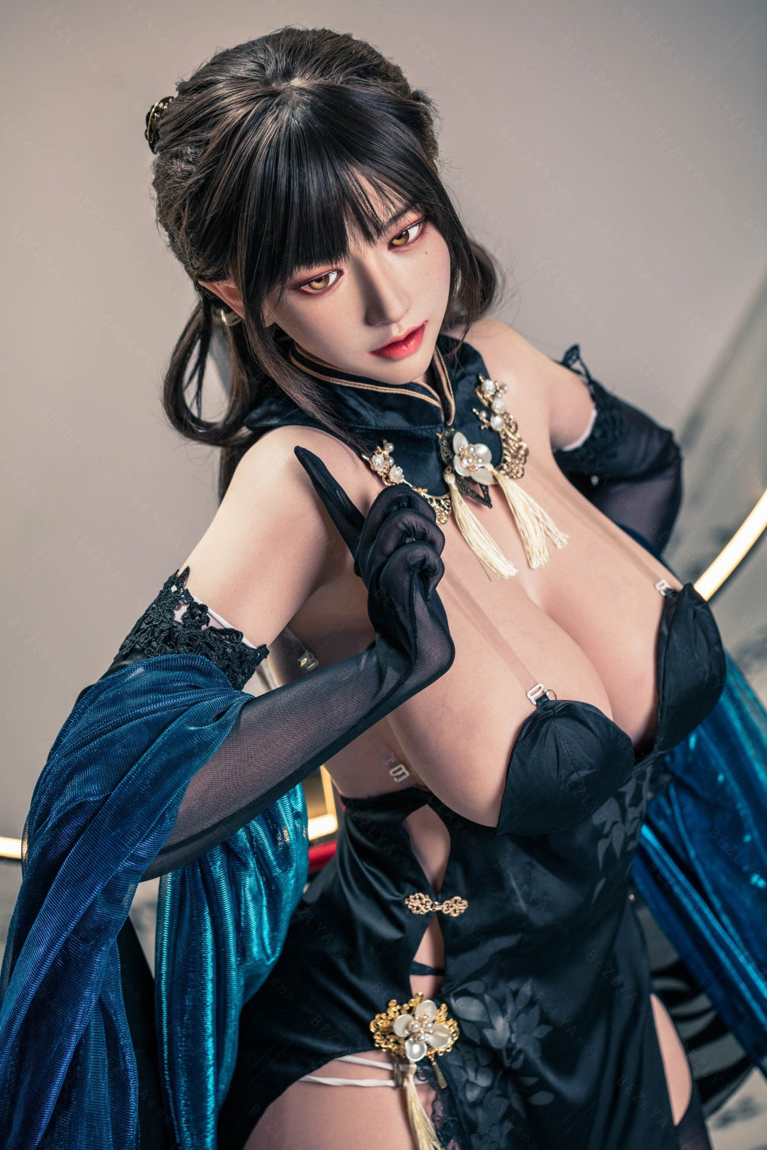 Lalka seksu Lagenaria (Bezlya Doll 155cm wys.-cup 2.1 Silikon)