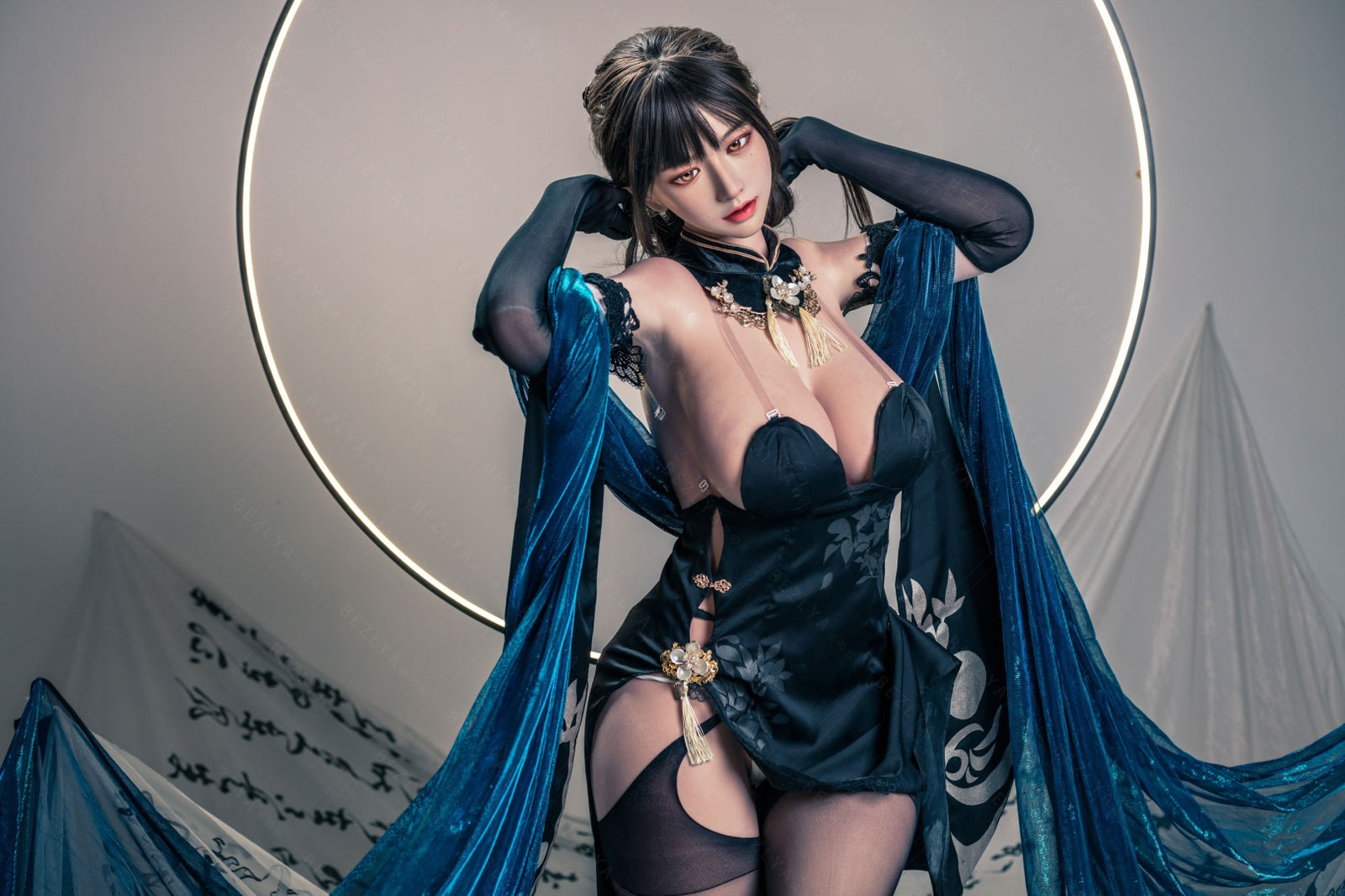 Lalka seksu Lagenaria (Bezlya Doll 155cm wys.-cup 2.1 Silikon)