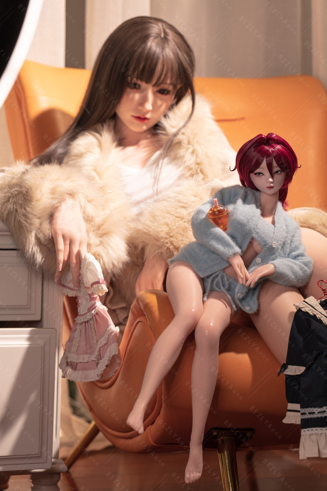 Litchi Sex doll (Bezlya Doll 60cm C-cup 2.2 silicone)