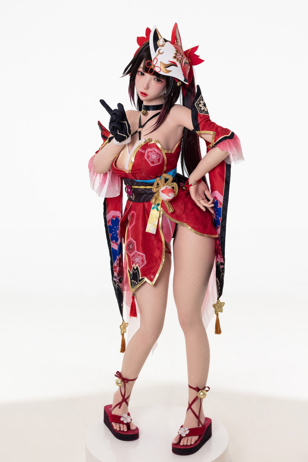 Błyszcząca lalka seksu (Bezlya Doll 155cm E-cup Silikon 2,2CF)