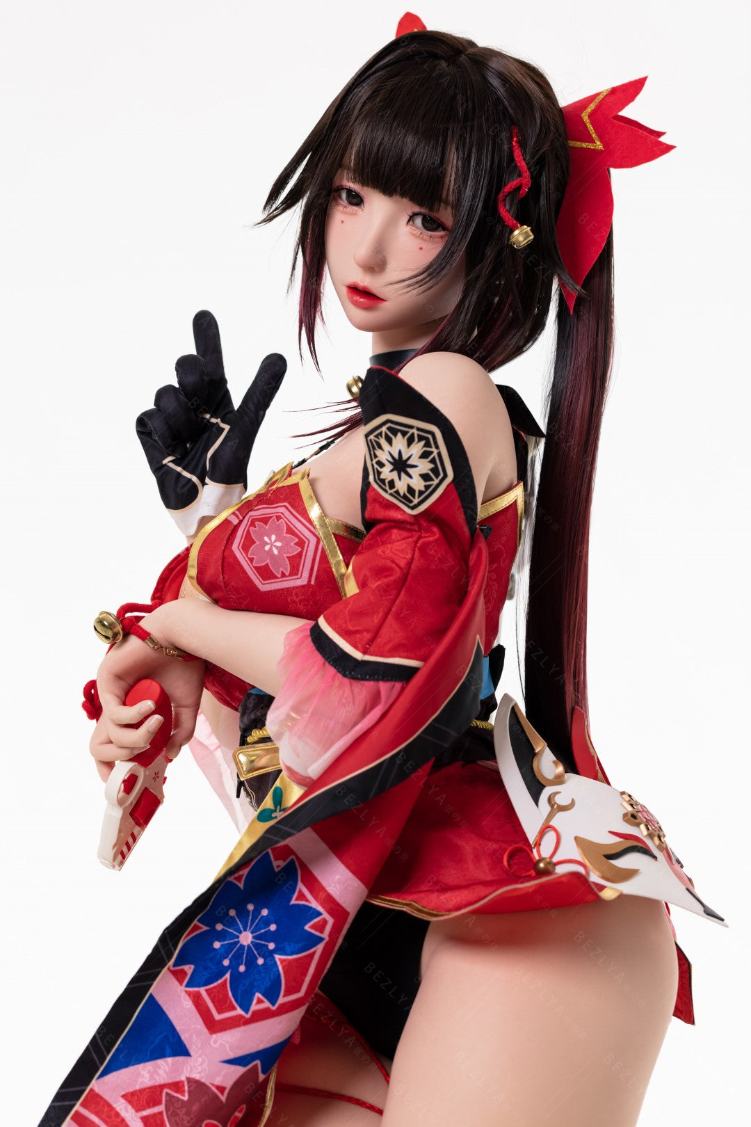 Błyszcząca lalka seksu (Bezlya Doll 155cm E-cup Silikon 2,2CF)