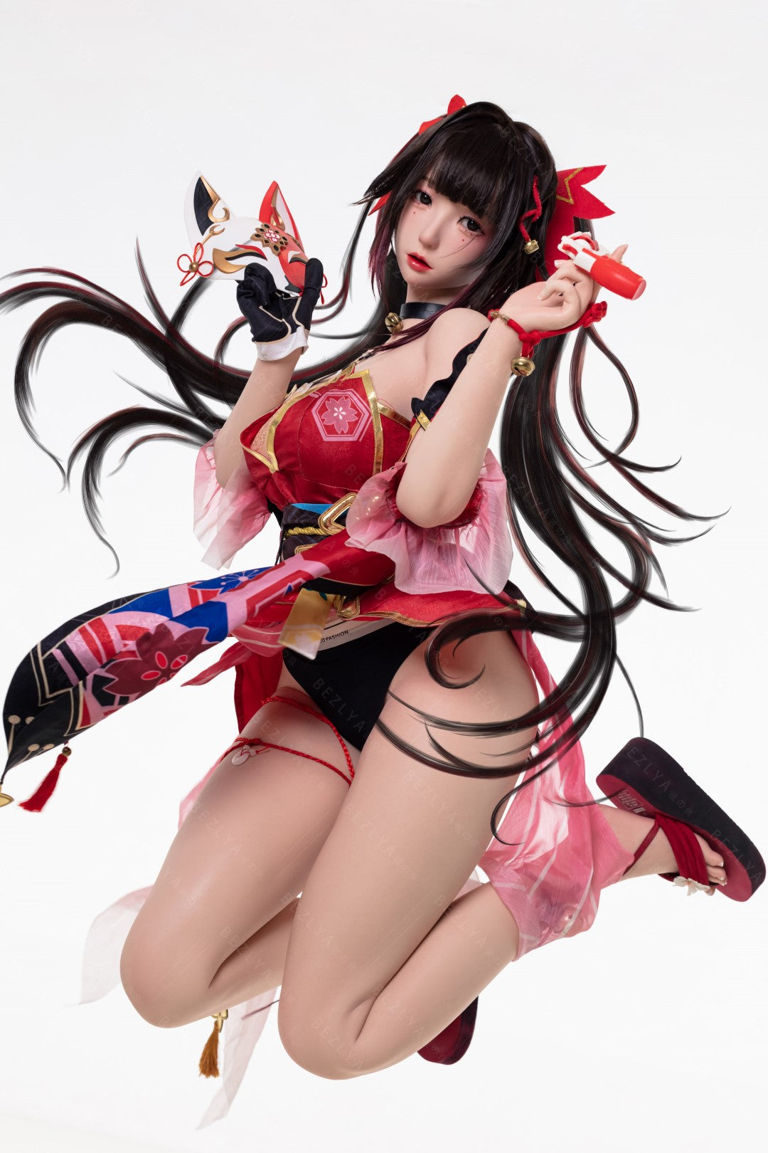 Błyszcząca lalka seksu (Bezlya Doll 155cm E-cup Silikon 2,2CF)