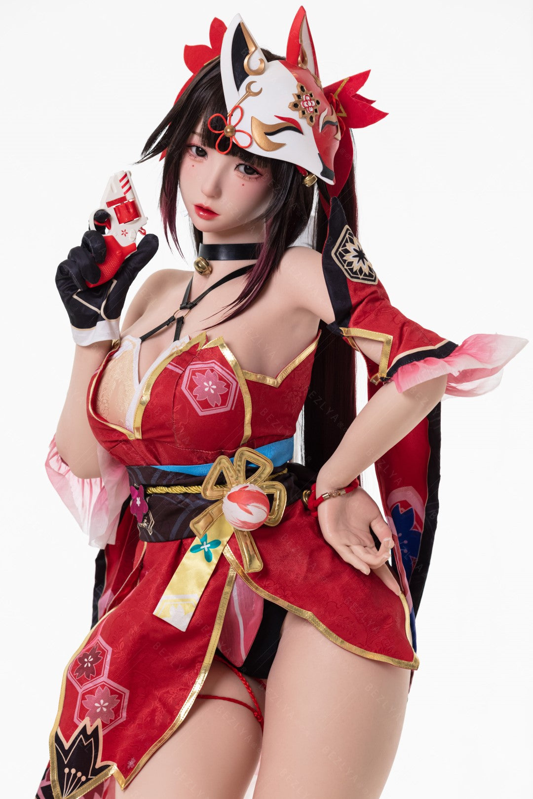 Błyszcząca lalka seksu (Bezlya Doll 155cm E-cup Silikon 2,2CF)