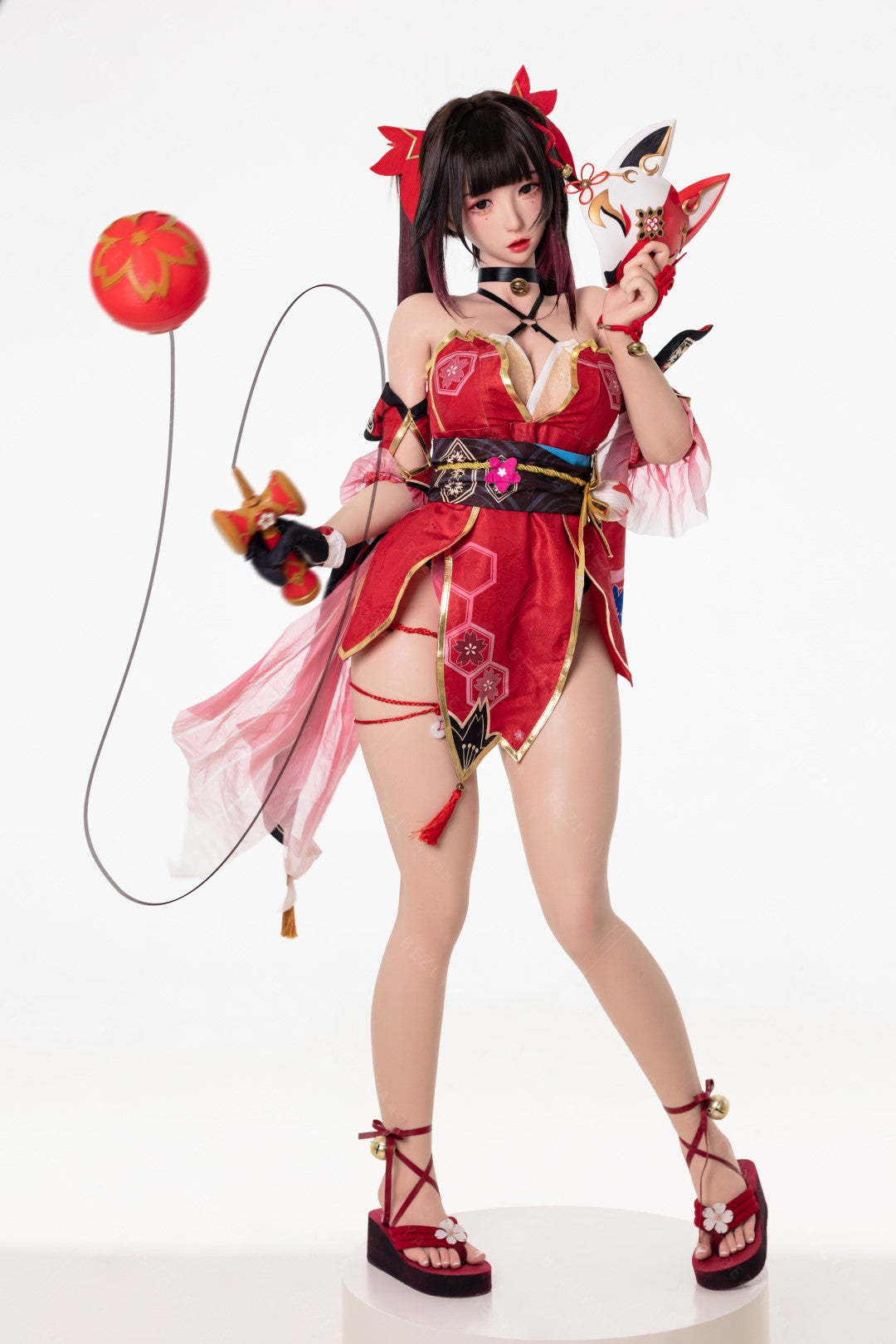 Błyszcząca lalka seksu (Bezlya Doll 155cm E-cup Silikon 2,2CF)