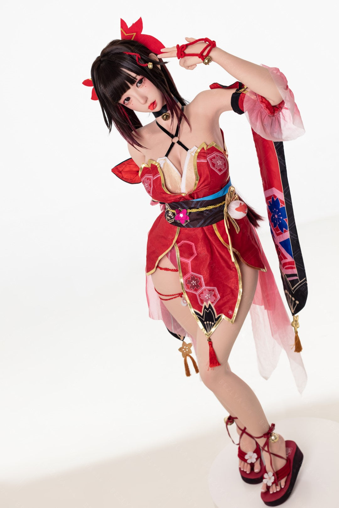 Błyszcząca lalka seksu (Bezlya Doll 155cm E-cup Silikon 2,2CF)