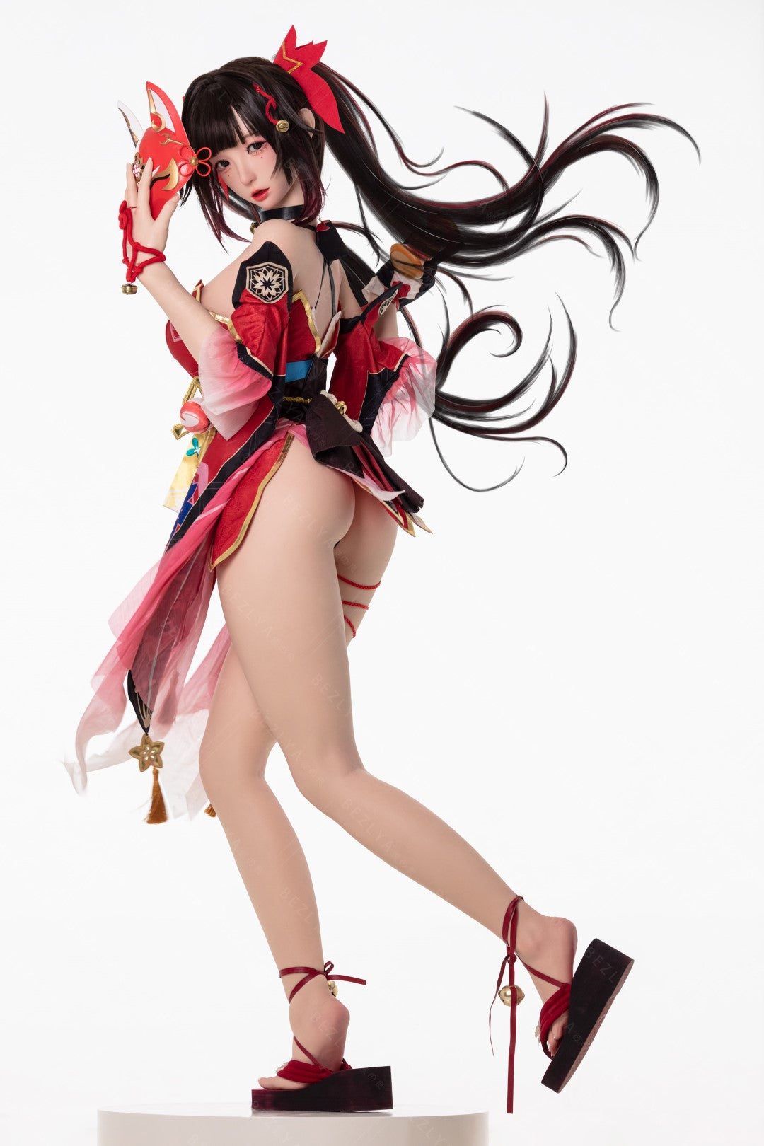 Błyszcząca lalka seksu (Bezlya Doll 155cm E-cup Silikon 2,2CF)