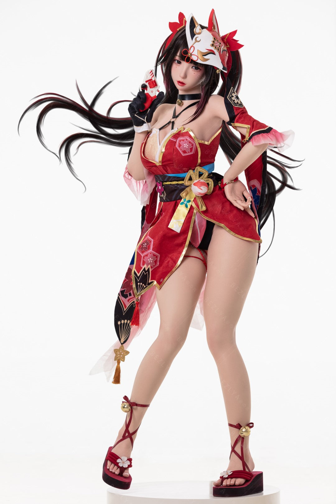 Błyszcząca lalka seksu (Bezlya Doll 155cm E-cup Silikon 2,2CF)