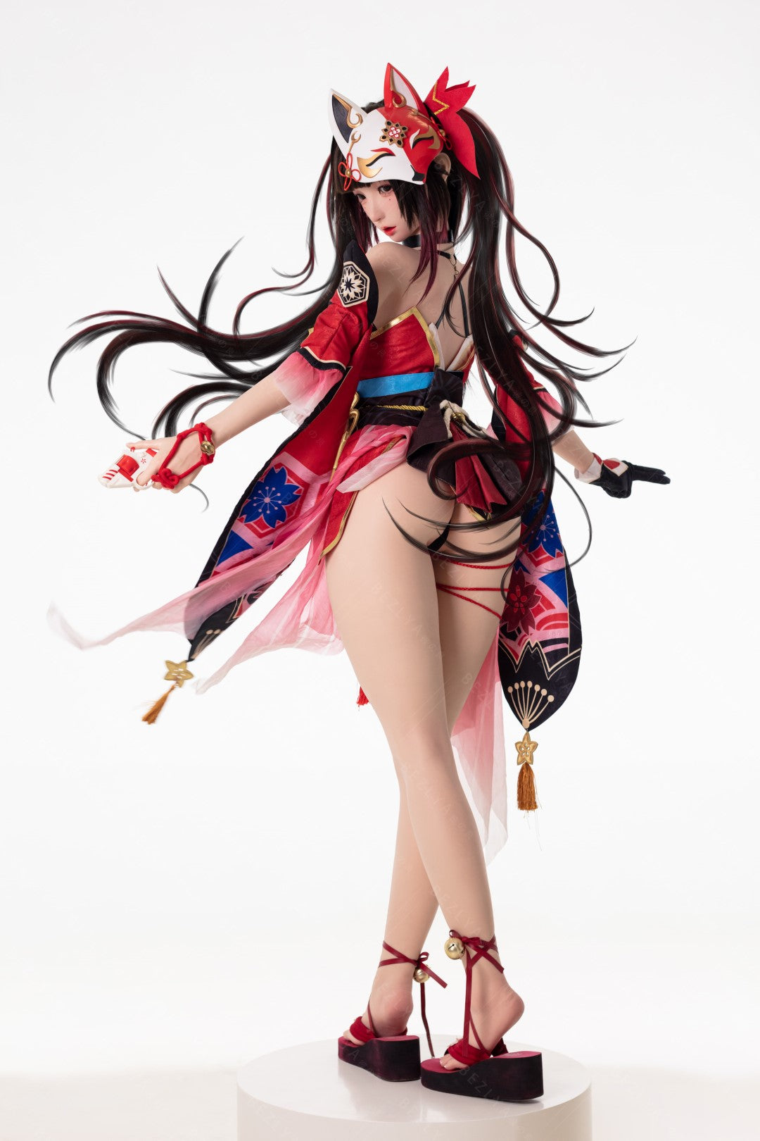 Błyszcząca lalka seksu (Bezlya Doll 155cm E-cup Silikon 2,2CF)