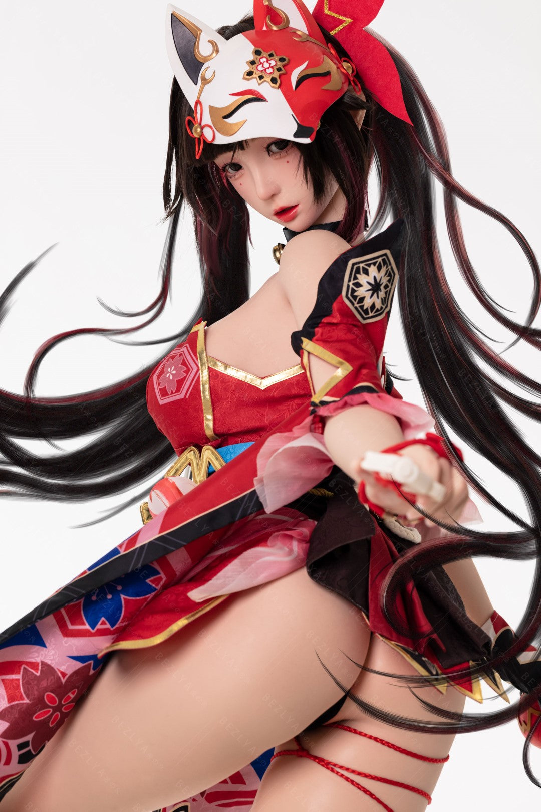 Błyszcząca lalka seksu (Bezlya Doll 155cm E-cup Silikon 2,2CF)