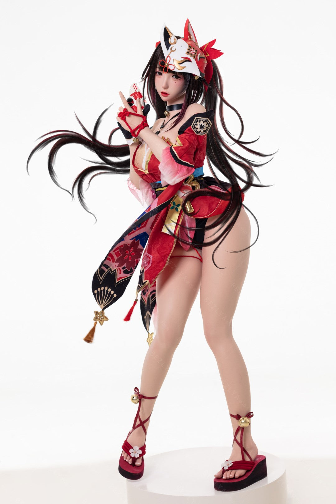 Błyszcząca lalka seksu (Bezlya Doll 155cm E-cup Silikon 2,2CF)