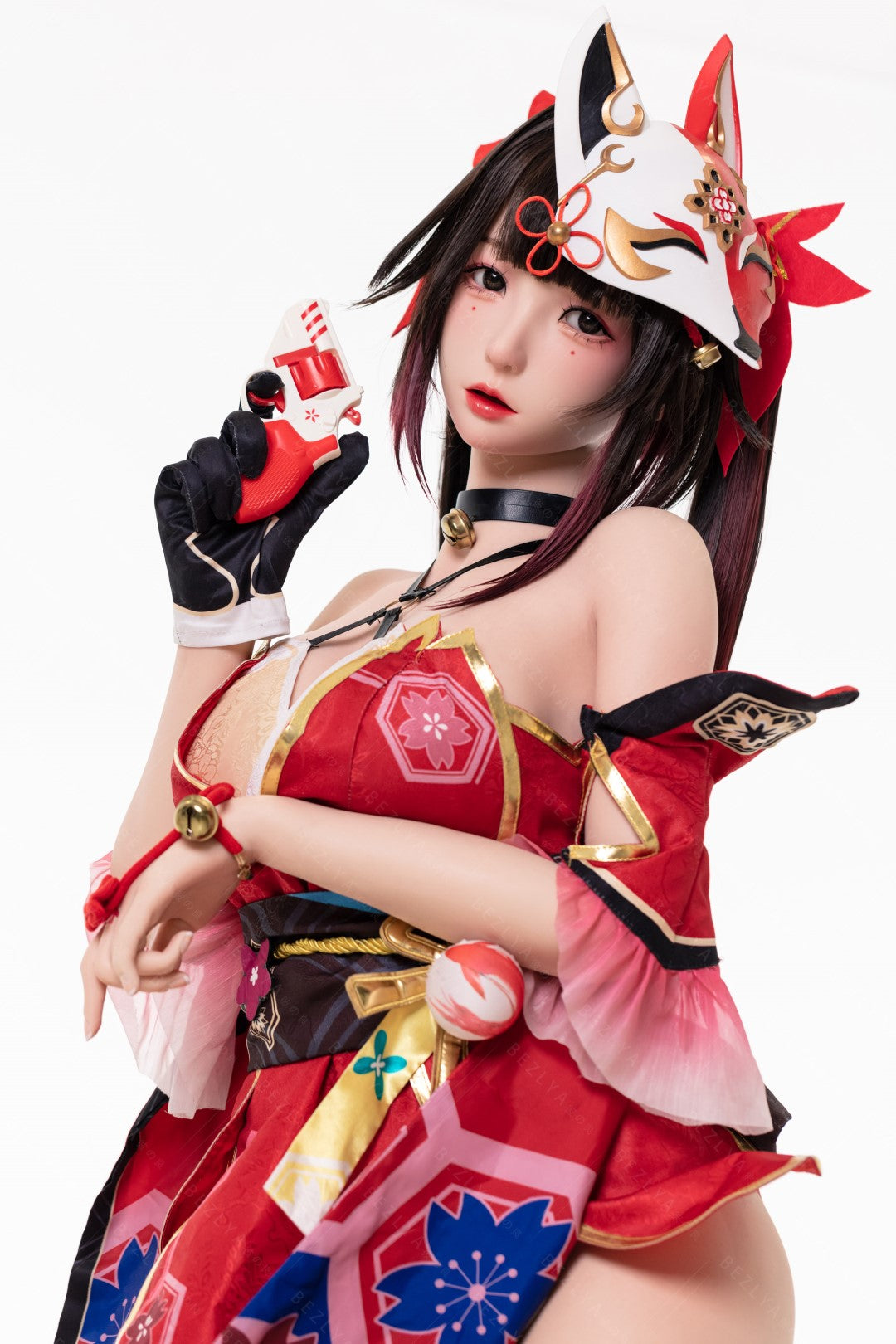 Błyszcząca lalka seksu (Bezlya Doll 155cm E-cup Silikon 2,2CF)