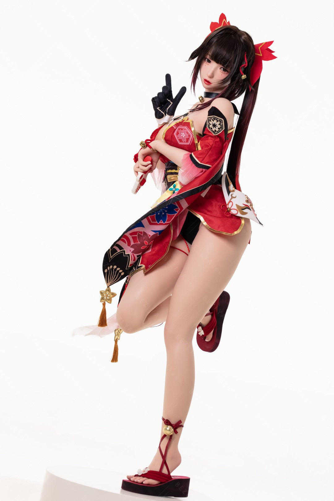 Błyszcząca lalka seksu (Bezlya Doll 155cm E-cup Silikon 2,2CF)