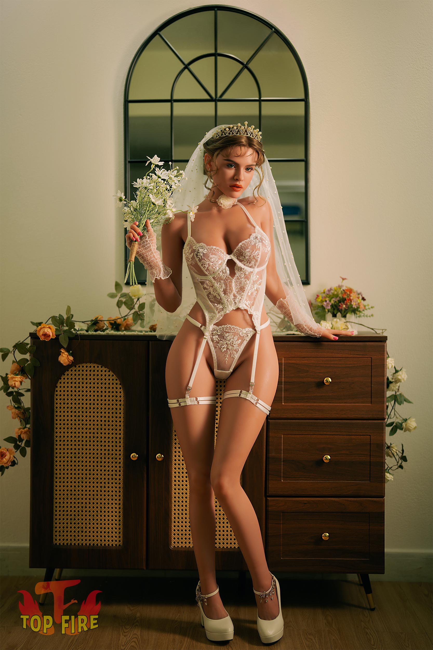 Casey Sex Doll (Top Fire Doll 158 cm D-cup Silikon T41)